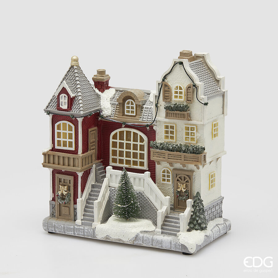 Decoration Diorama Casetta Music+LED