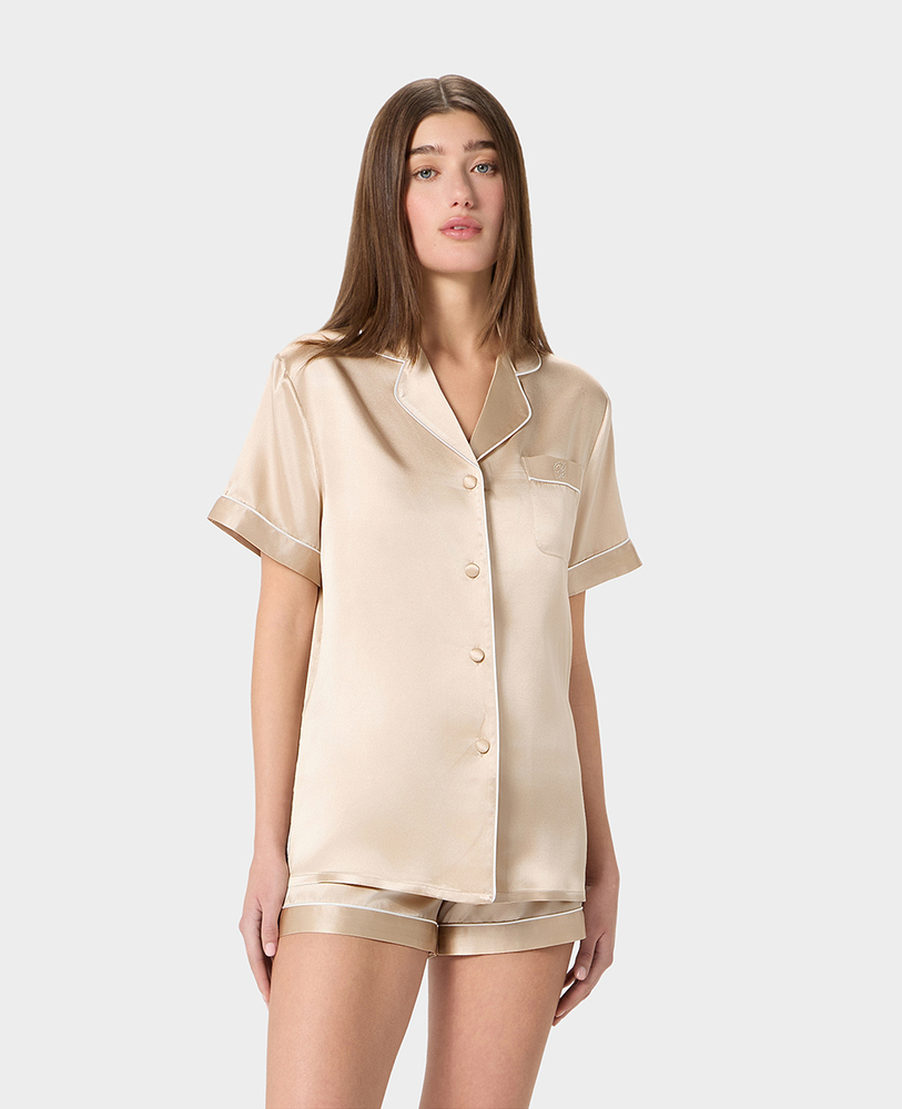 Pijama de casă Seta M champagne