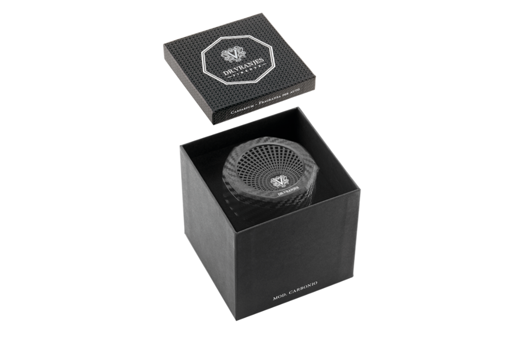 Difuzor Auto Clipsă Carbon Fiber