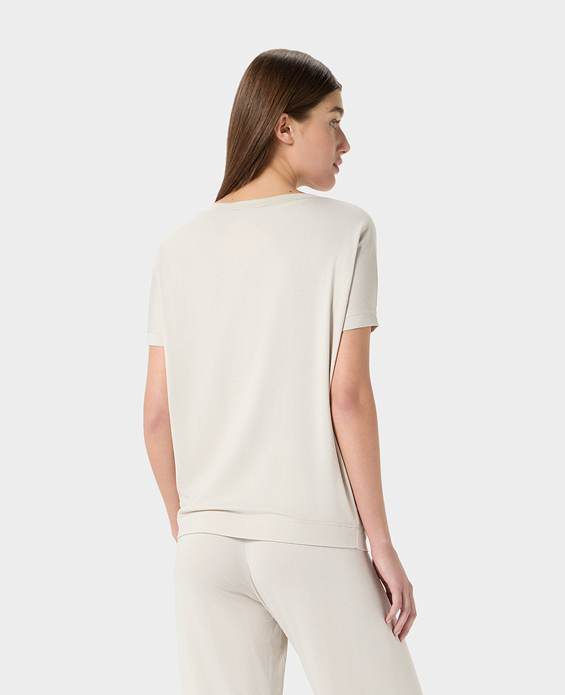 Bluză Ispirazioni Maxi T-Shirt M/L champagne