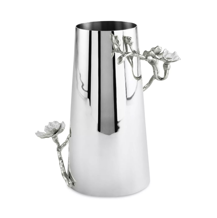 Vase Silver Orchid