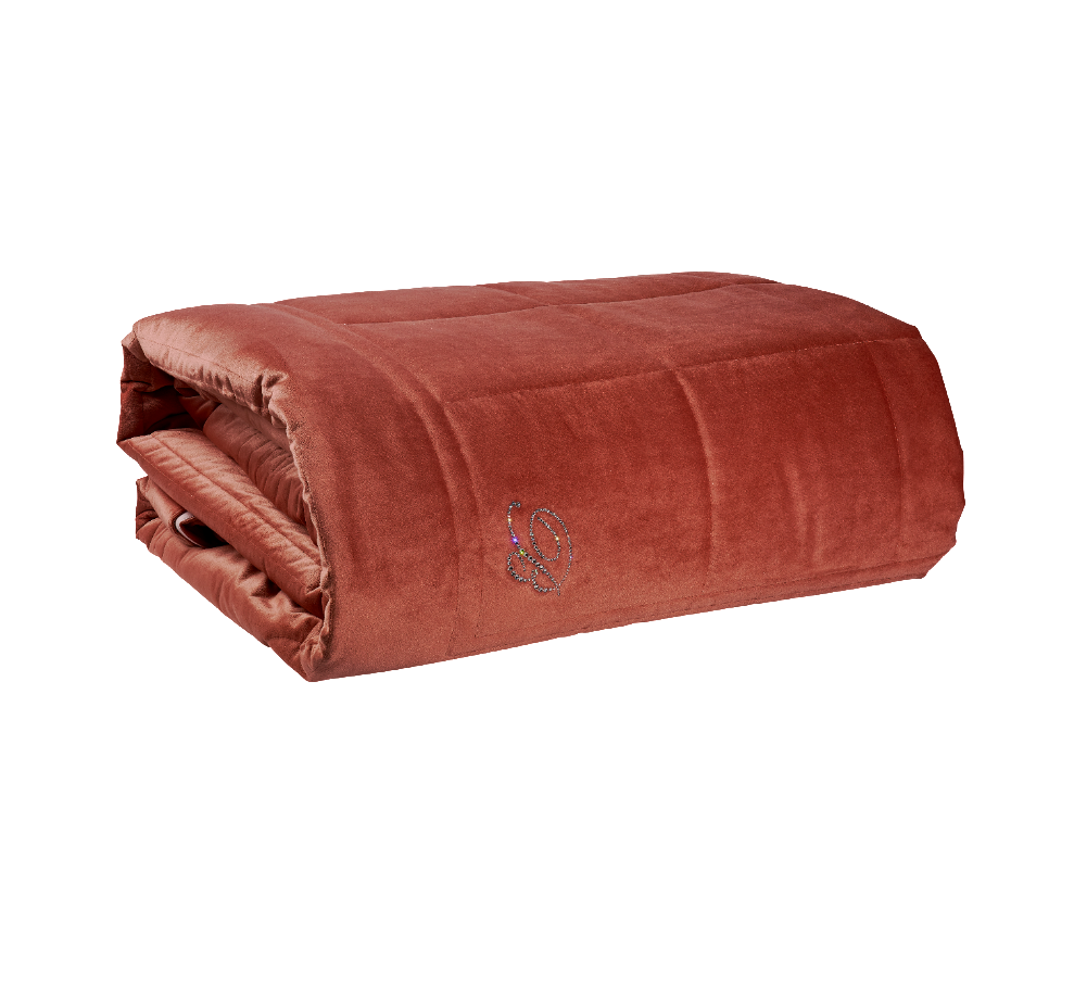 Cuvertură Blu Velvet 270X270 (coral)