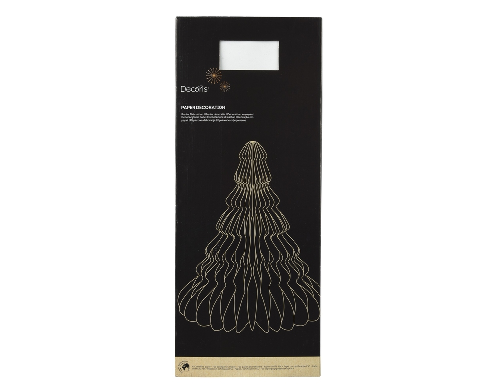 Decorațiune Tree Paper H90 White
