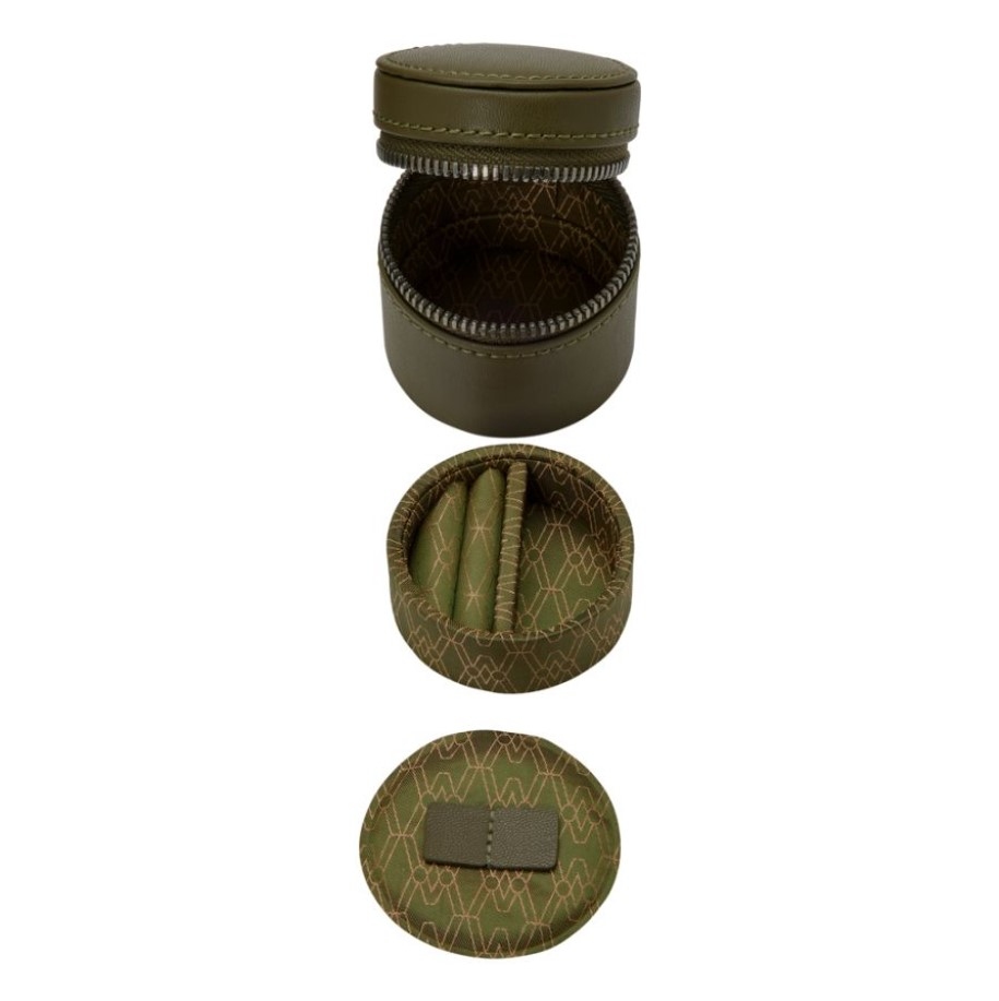Cutie pentru bijuterii cu suport pentru ceas Earth Olive
