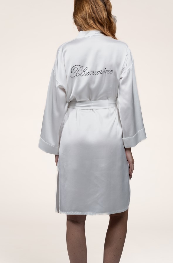 Dressing gown Glamour 48 Avorio