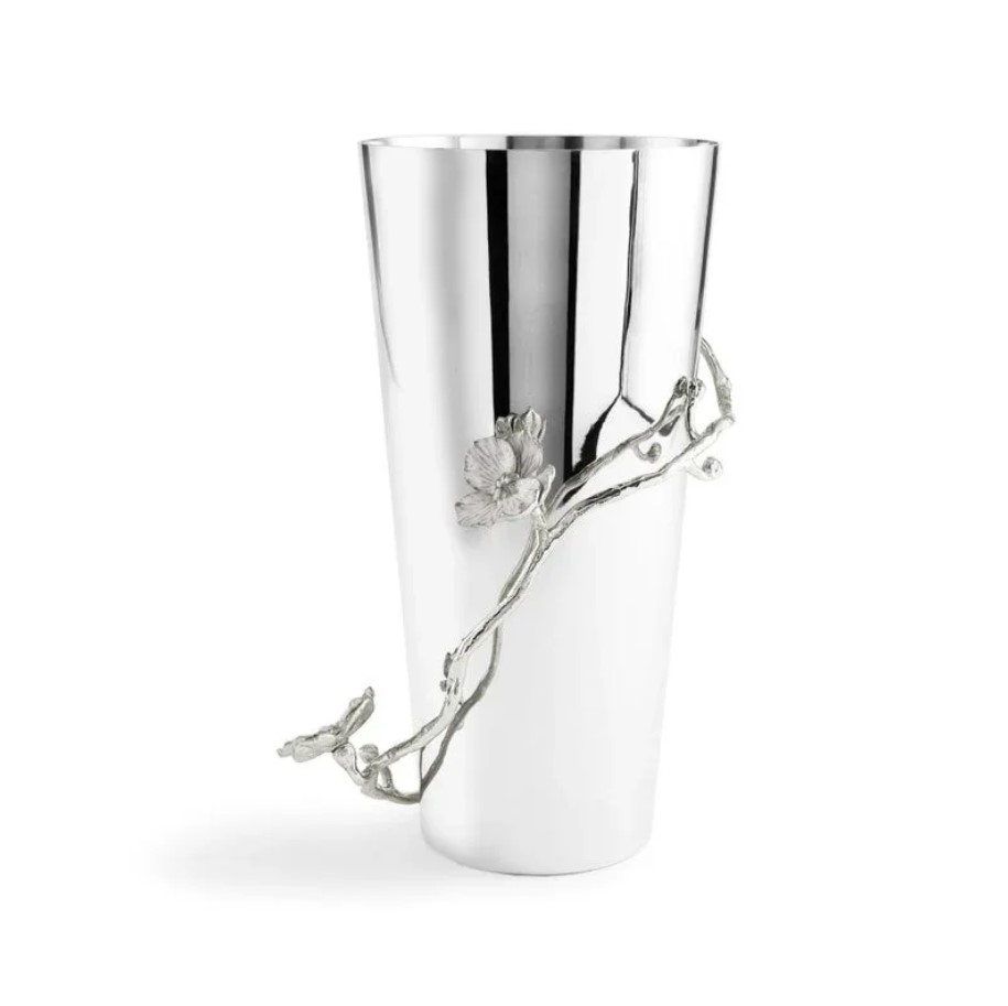 Vase Silver Orchid
