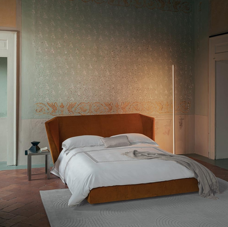 Lenjerie de pat Bramante 250X200 bianco+grigio