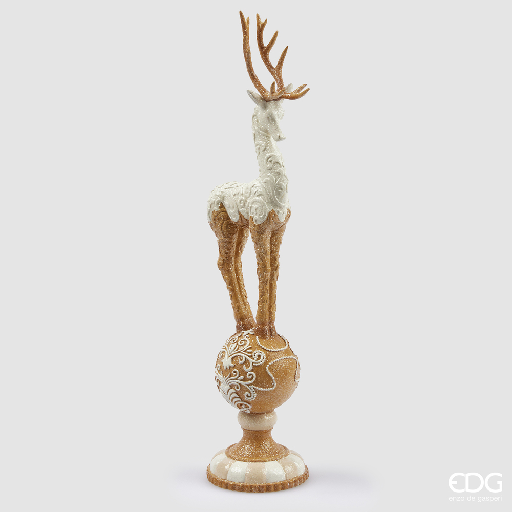 Decoration Renna Marzapane H46