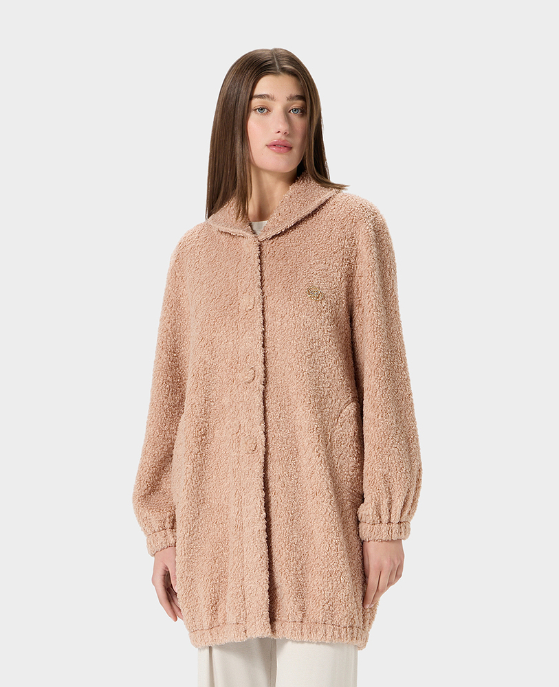 Cardigan Candore 48 nocciola