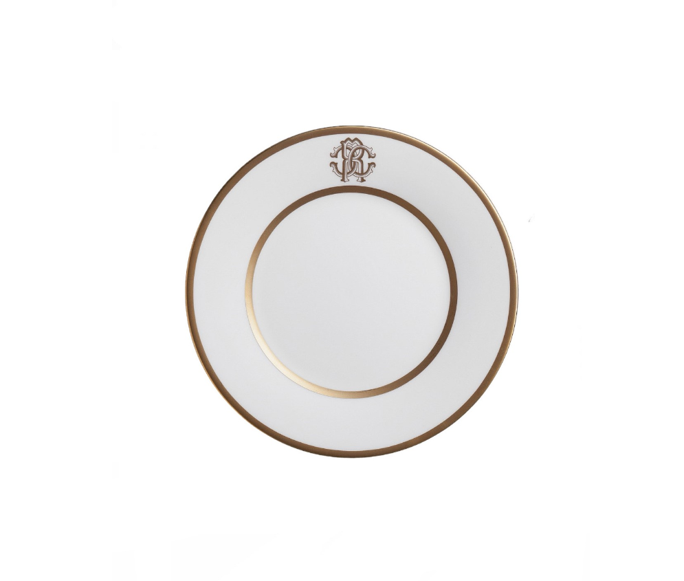 Silk Gold Set de 6 farfurii pentru salată