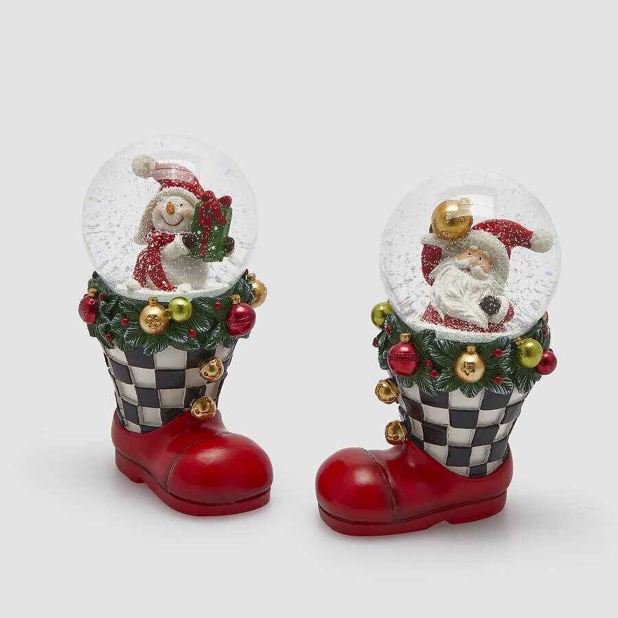 Snow globe Scarpone Scacchi H13