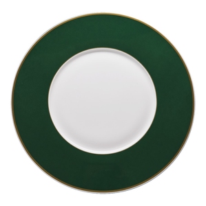 Stripes Green Signature plate