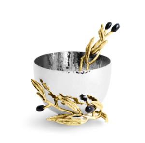 Olive Branch Чаша для орехов с ложкой