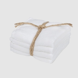 Set de 4 prosoape Coccola Bianco