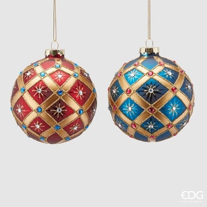 Christmas tree decoration Rombi Vetro