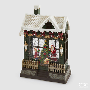 Decoration Diorama Casetta Music+Mov.+LED