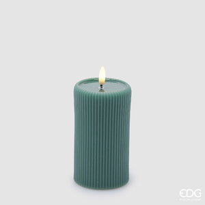 Lumînare Electrică Lounge Cilindro Miniled Green