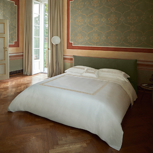 Duvet cover set Chiostro 220X200 torrone