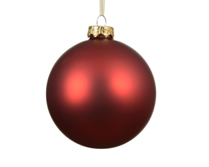 Jucărie brad Glass Matt D10 Christmas Red