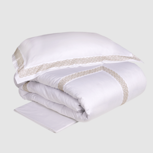 Lenjerie de pat Bramante 250X200 bianco+corda