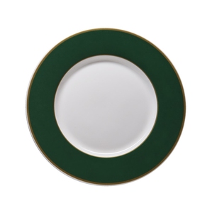 Stripes Green Bread & Butter plate