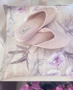 House slippers Blu Velvet Cipria 36