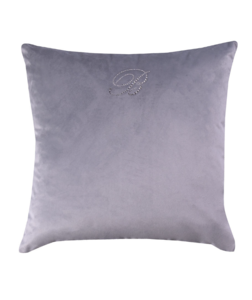 Pernă decorativă Blu Velvet 42X42 albastru deschis