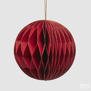 Jucărie brad Palla Origami D12 Red