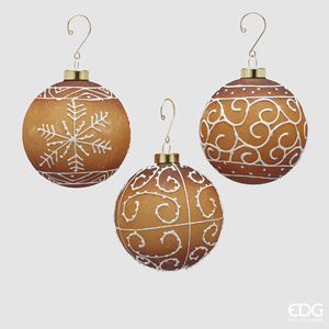 Christmas tree decoration Palla Marzapane D10