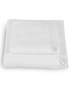 Set 2 prosoape baie Benessere White