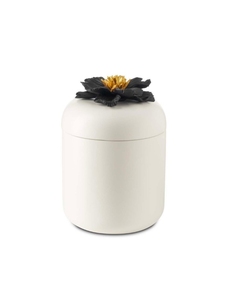 Шкатулка Peony White Black 