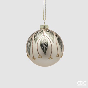 Christmas tree decoration Palla Foglie D8