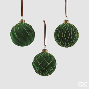 Christmas tree decoration Palla Velvet D8 