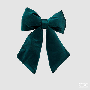 Velvet bow Fiocco Velluto H38 Green