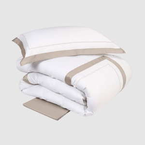 Постельное белье Darsena 250X200 Bianco+Corda