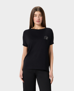 Блузка Ispirazioni Maxi T-Shirt S/M nero