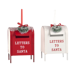 Christmas tree decoration Letters to Santa Mail Box
