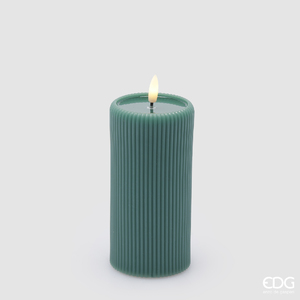 Lumînare Electrică Lounge Cilindro Miniled Green