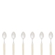Mediterraneo Set de 6 linguri de moka în cutie cadou