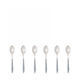Ares Set of 6 moka spoons in gift box
