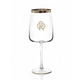 New Monogram Platinum Set of 2 water goblets
