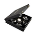 Python Black Set de 6 cești de cafea si farfurii